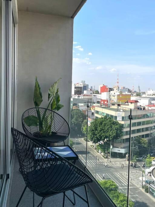 דירות מקסיקו סיטי Depto Con Alberca Zona Condesa מראה חיצוני תמונה